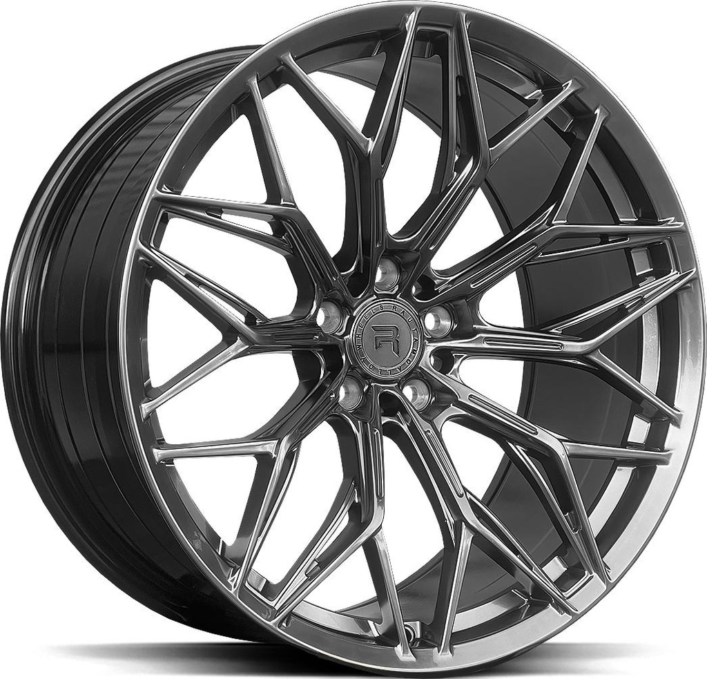 R-SERIES R18 HYPER SILV BLACK 9x20 5/112 ET25 CB66.6