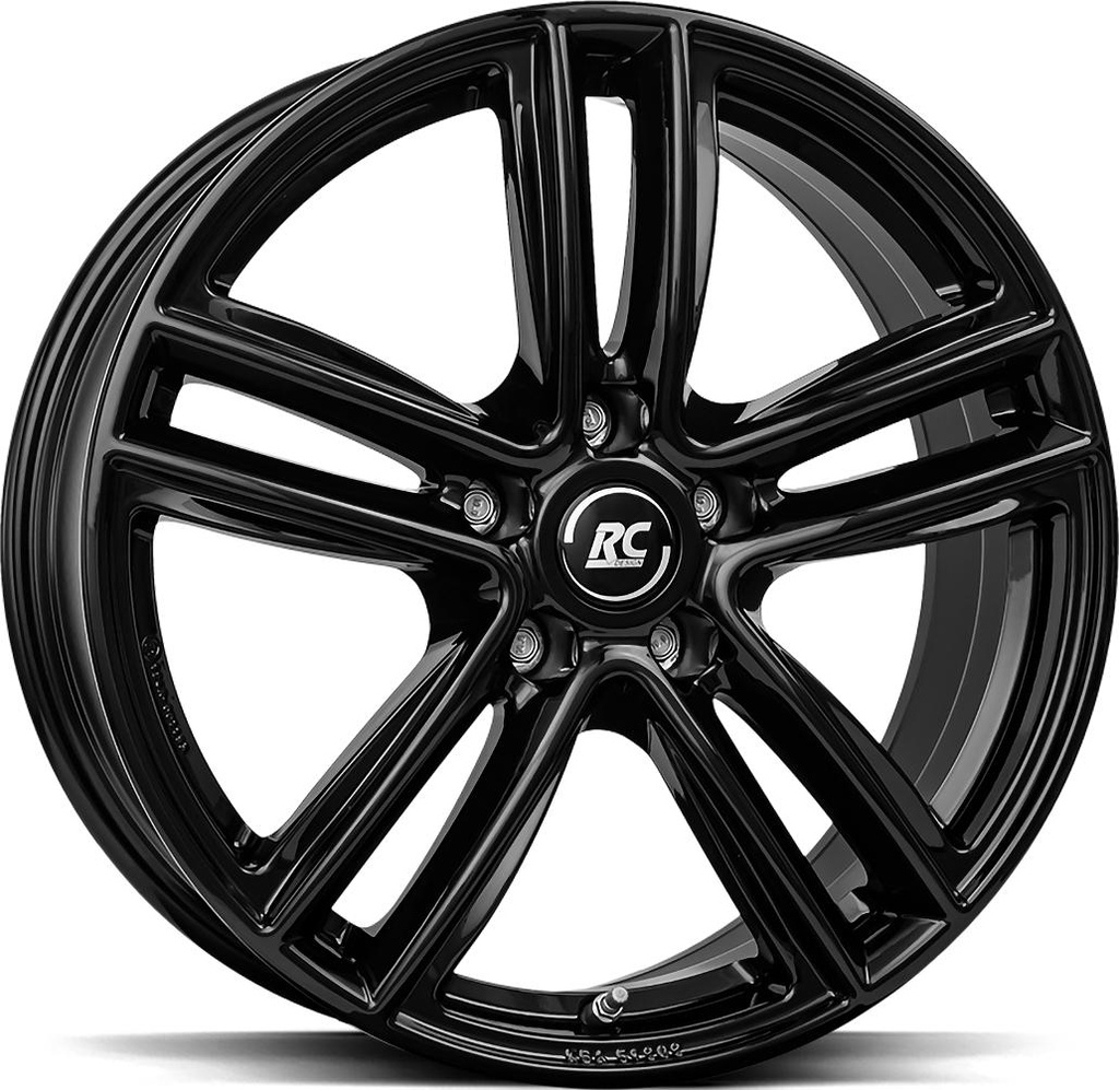 BROCK RC27 SHINY BLACK 6.5x16 5/112 ET50 CB57.1
