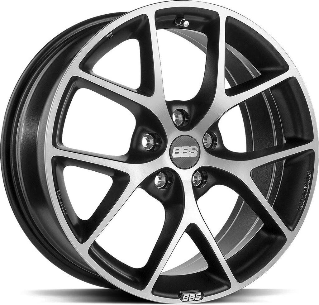 BBS SR VOLC GREY DIAM CUT 7.5x17 5/100 ET37 CB70