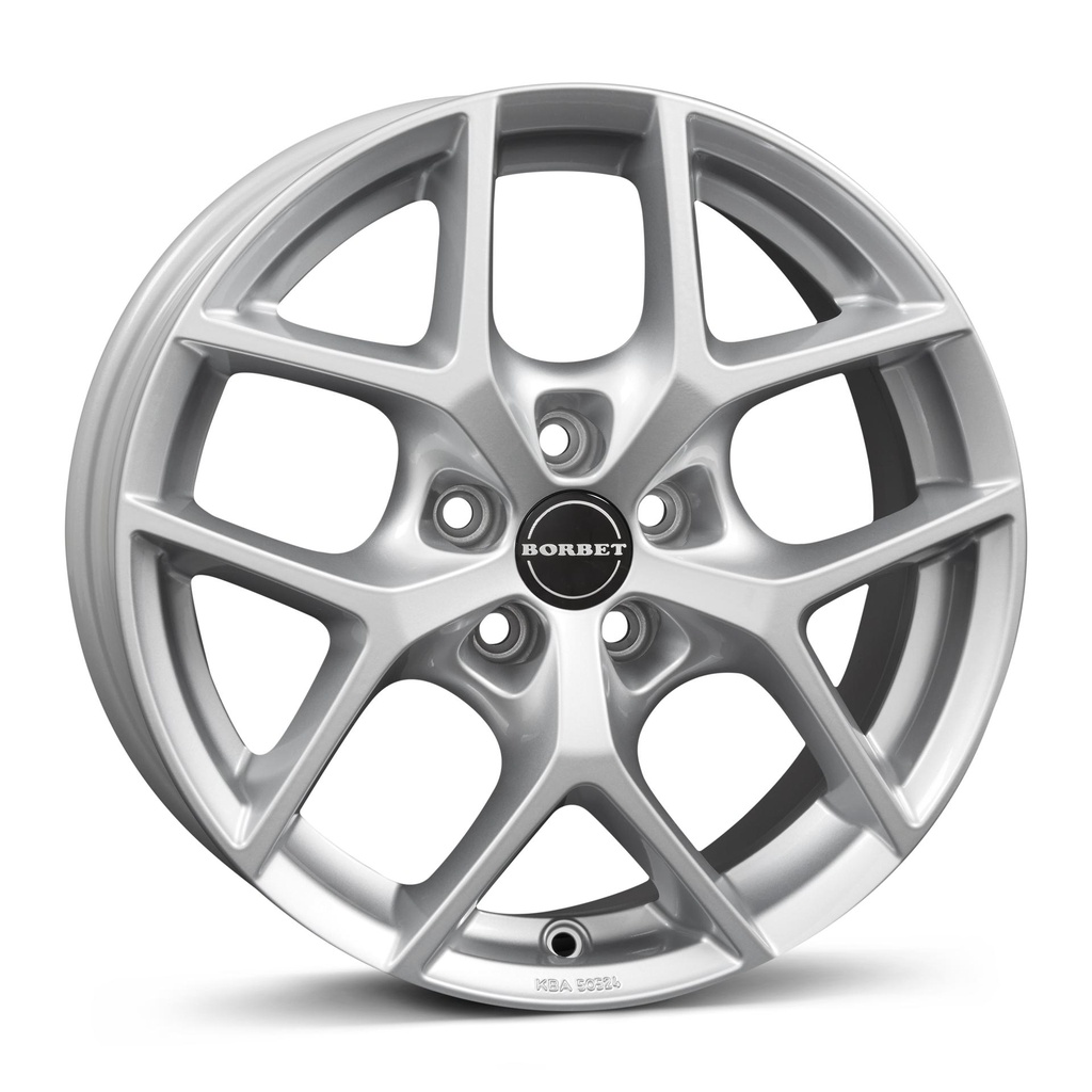 BORBET Y CRYSTAL SILV 7x16 5/120 ET40 CB72.5
