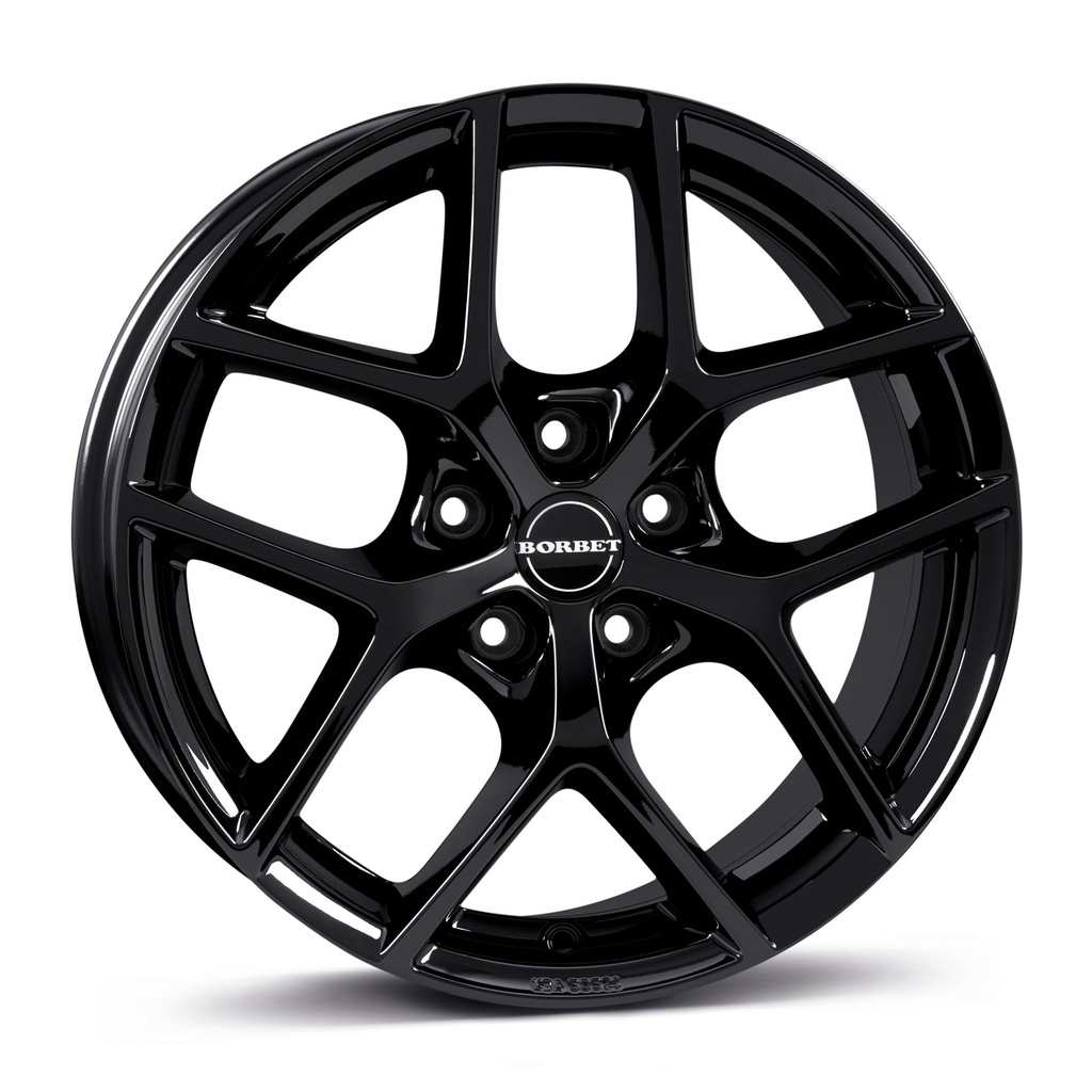 BORBET Y BLACK GLOSS 8.5x20 5/112 ET41 CB66.5