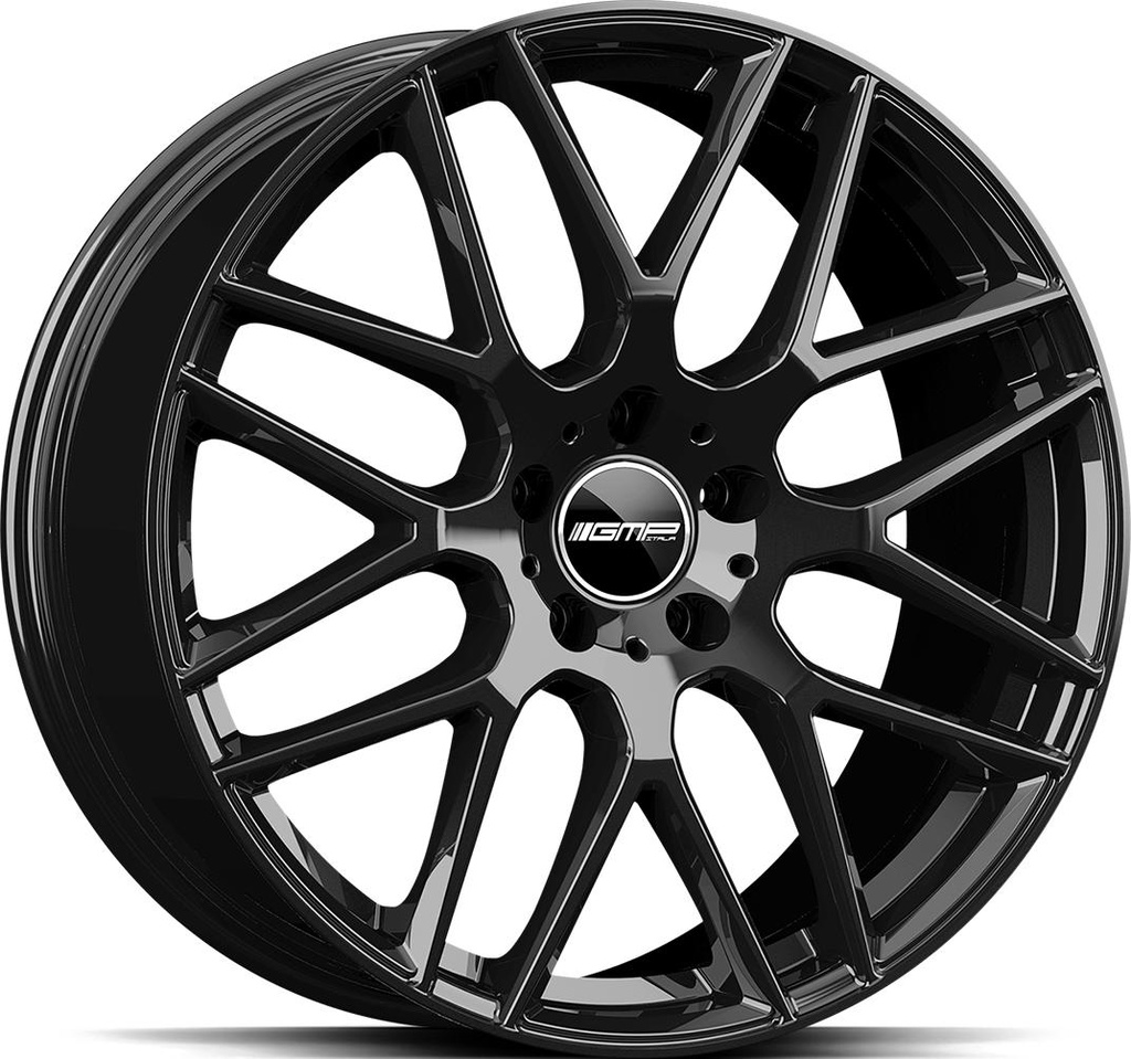 GMP BERGHEM GLOSS BLACK 8x19 5/114.3 ET40 CB66.1