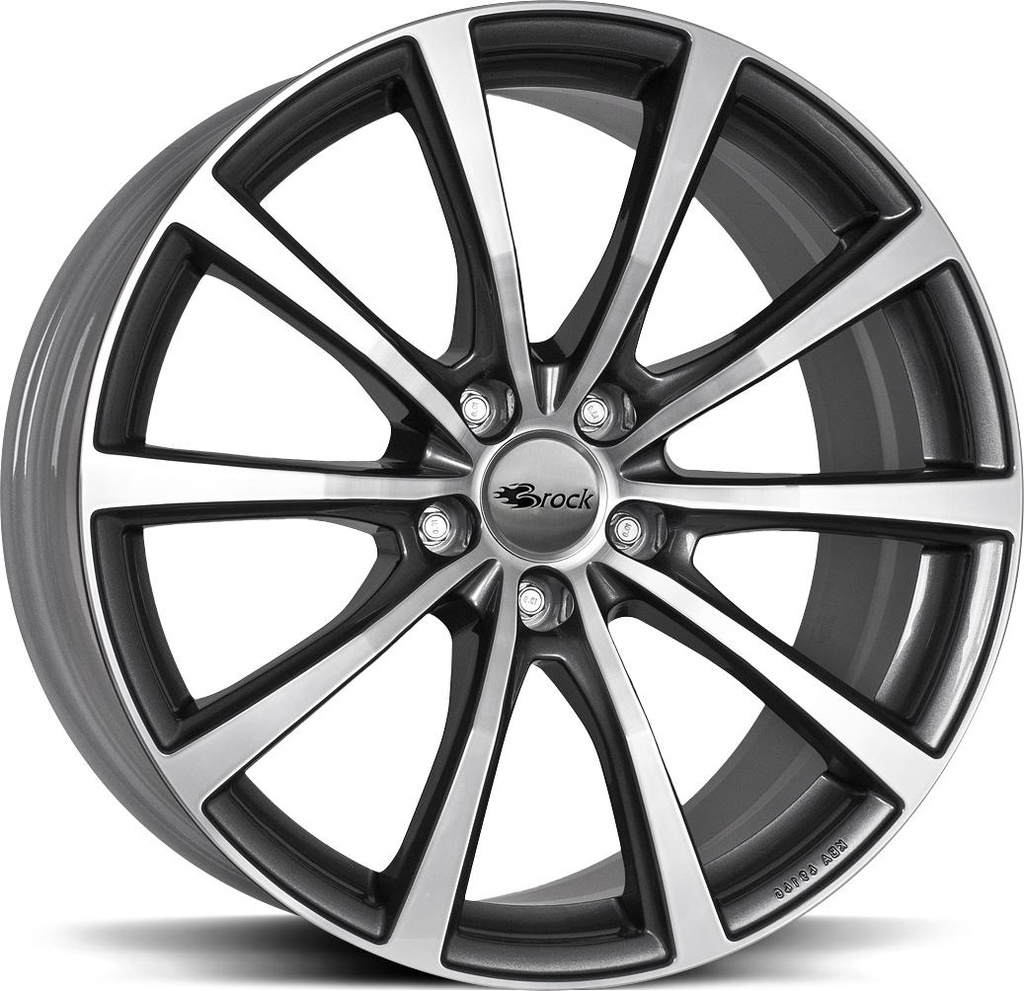 BROCK B32 TITAN FULL POL 9x21 5/114.3 ET40 CB72.6