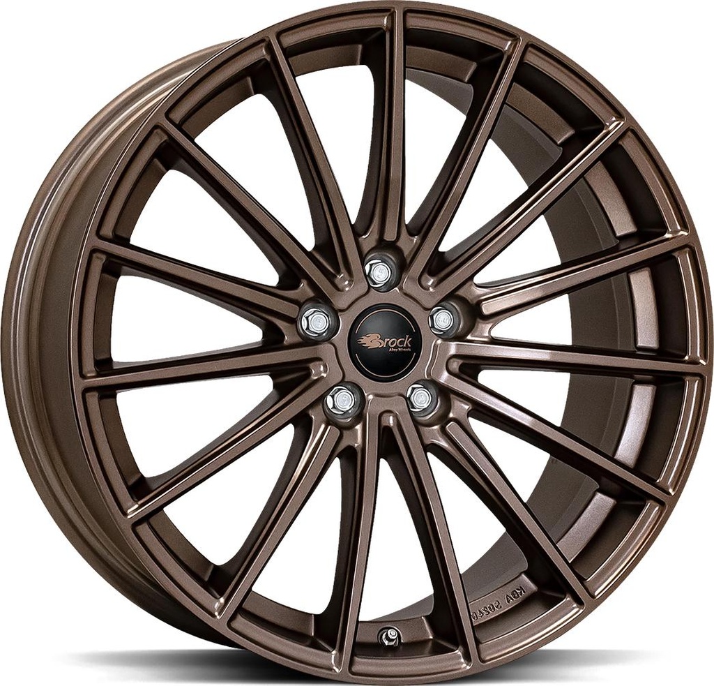 BROCK B36 BRONZE COPPER MATT 8x18 5/120 ET30 CB72.6