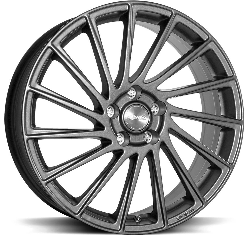 BROCK B39 HIMALAYA GREY MATT 7x17 5/114.3 ET50 CB67.1