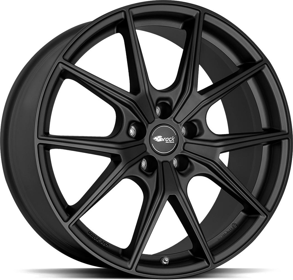 BROCK B40 SATIN BLACK MATT 9x20 5/112 ET40 CB66.7