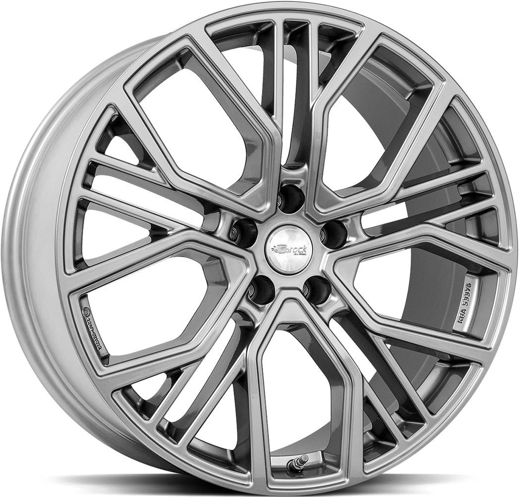 BROCK B41 FERRIC GREY 8.5x21 5/112 ET43 CB66.6