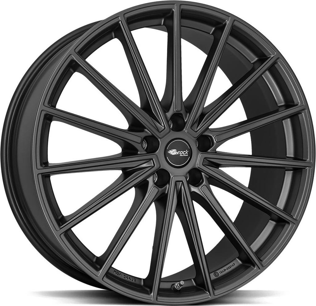 BROCK B43 COSMIC GREY MATT 7.5x20 5/114.3 ET35 CB60.1