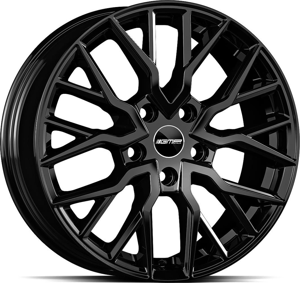 GMP BOOSTER GLOSS BLACK 7.5x18 5/108 ET42 CB65.1