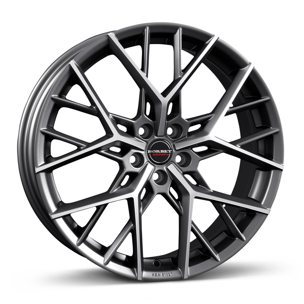 BORBET BY TITAN POL MATT 8x18 5/112 ET44 CB57.1