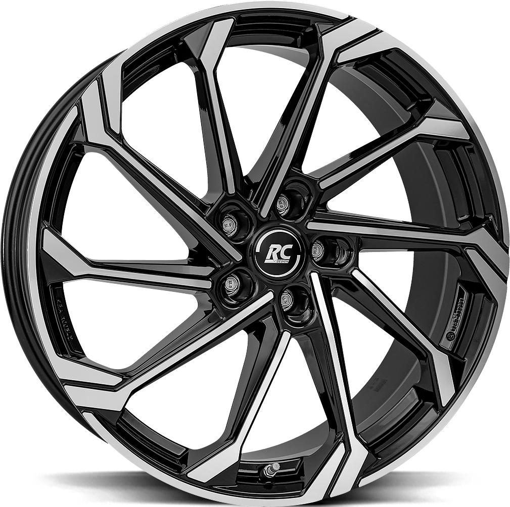BROCK RC36 BLACK FULL POL 9x19 5/112 ET66 CB66.6