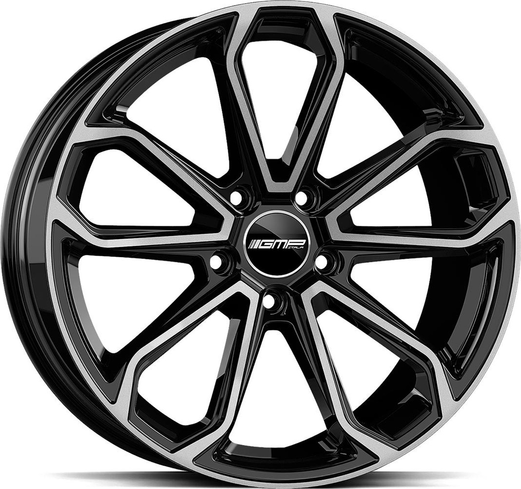 GMP FURIOSA BLACK DIAM 9.5x21 5/130 ET16.1 CB66.5