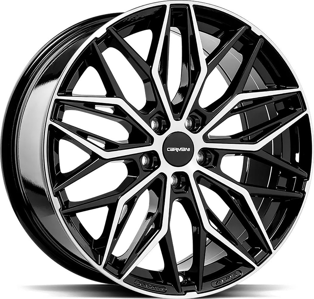 OXGIN MAX BLACK POL 8x18 5/112 ET35 CB66.6