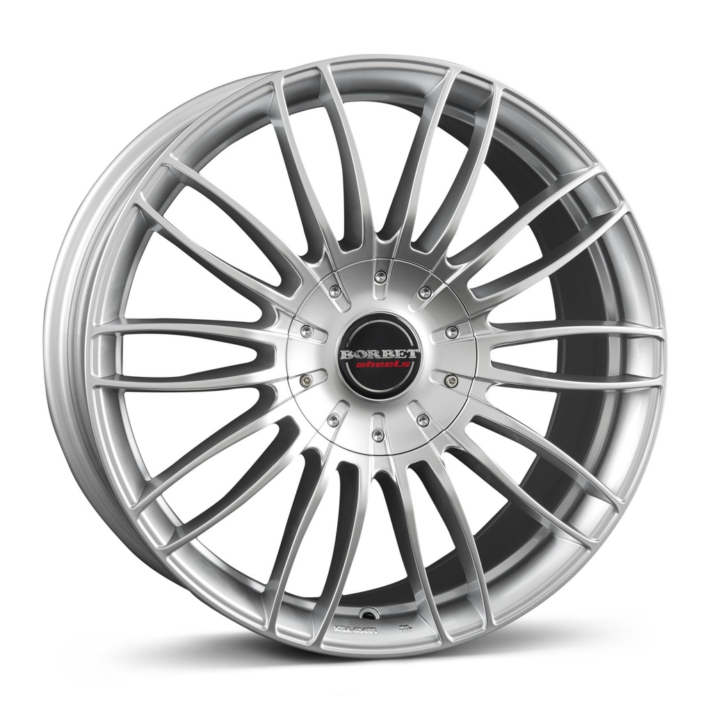 BORBET CW3 STERLING SILV 9x21 5/112 ET50 CB66.6