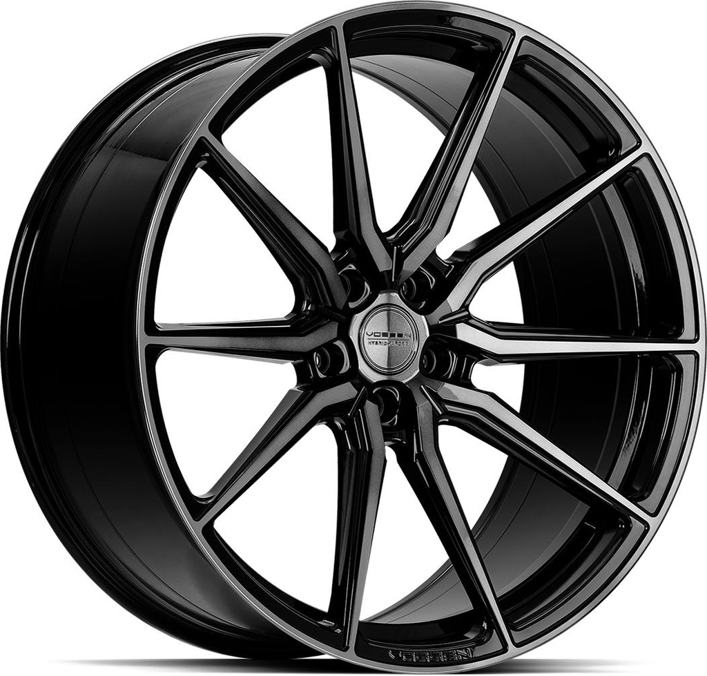 VOSSEN HF3 TINTED GLOSS BLACK 10.5x22 5/130 ET20 CB84.1