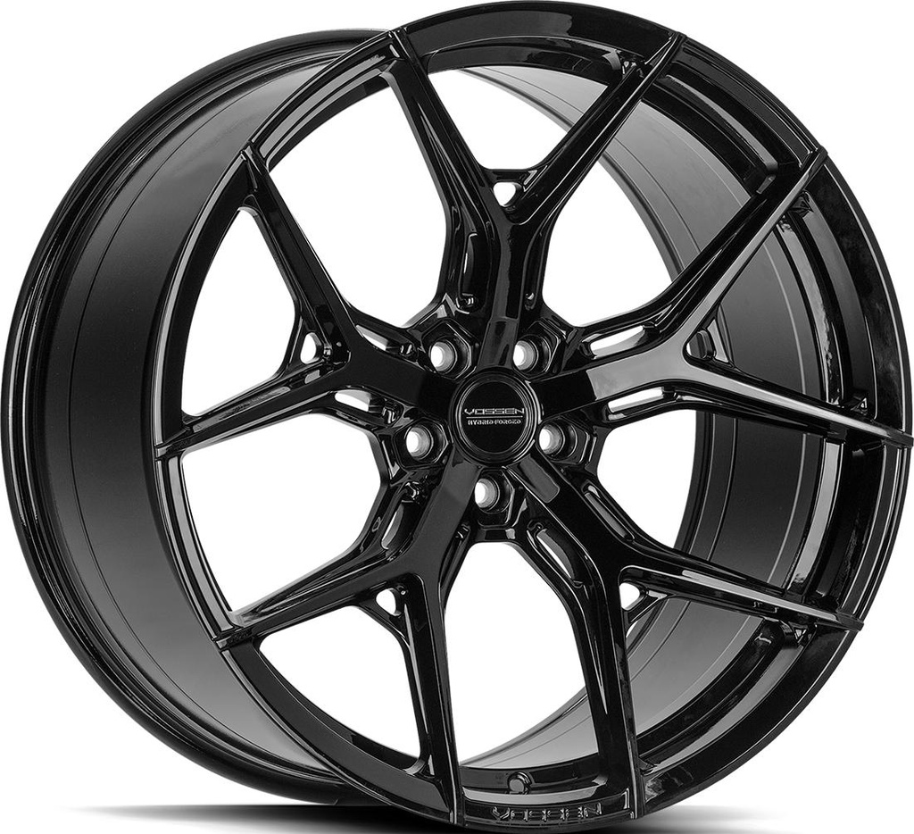 VOSSEN HF5 GLOSS BLACK 9.5x19 5/120 ET40 CB72.6