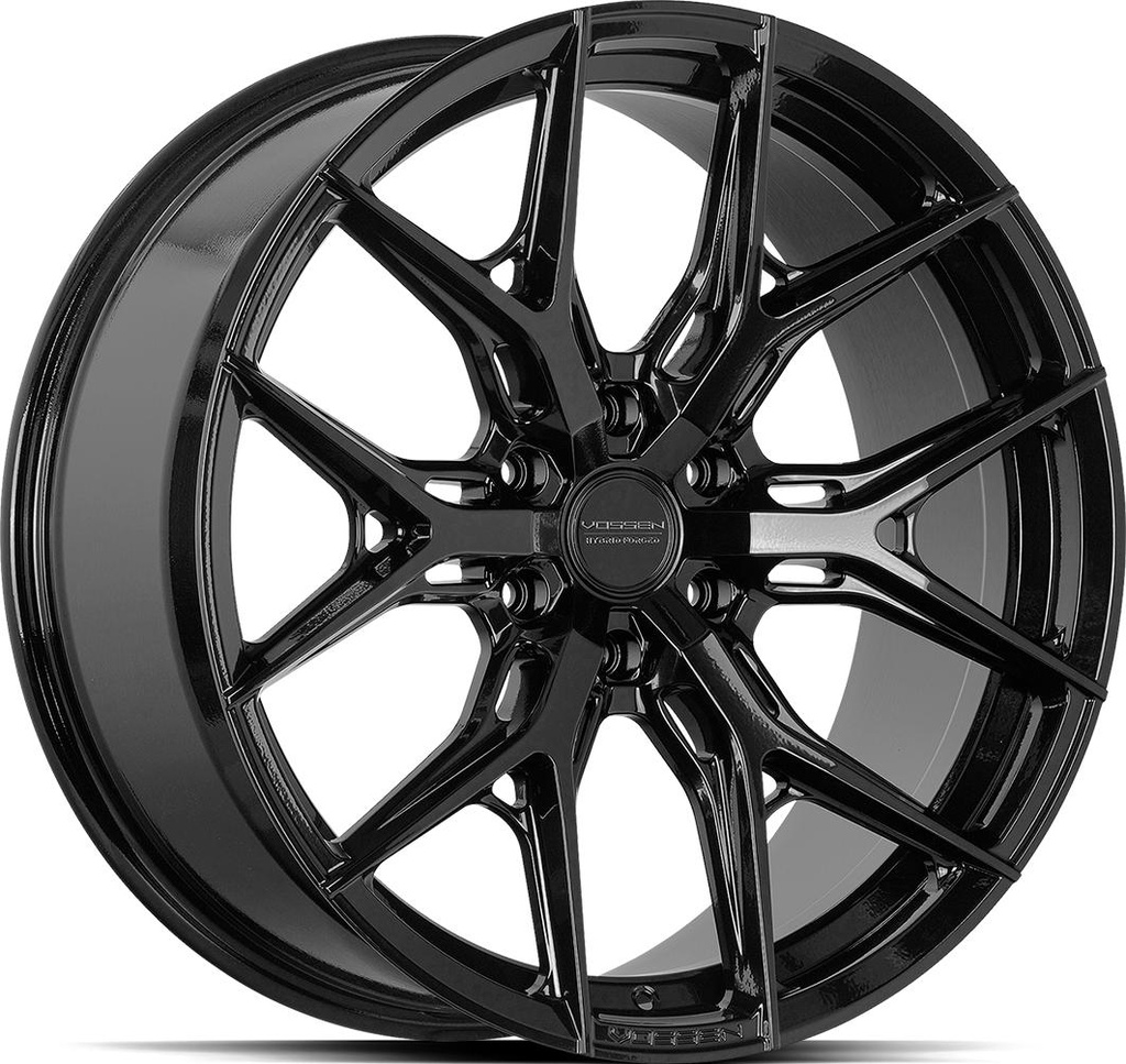 VOSSEN HF6.4 GLOSS BLACK 10x22 6/139.7 ET-18 CB106.1