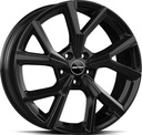 GMP MENTOR GLOSS BLACK 7x17 5/100 ET35 CB57.1