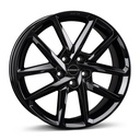 BORBET N BLACK GLOSS 8x19 5/108 ET45 CB72.5