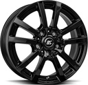 BROCK RC25T SHINY BLACK 7.5x18 5/112 ET56 CB66.6