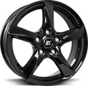 BROCK RC30 SHINY BLACK 6.5x16 5/112 ET48 CB57.1