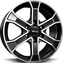 BROCK RC31 BLACK FULL POL 7x17 6/139.7 ET35 CB106.1