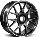 BBS CH-R ZV SATIN BLACK 9x20 1/1 ET51 CB84.1