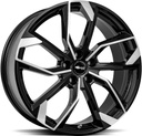 BROCK RC34 BLACK FULL POL 8x19 5/112 ET45 CB66.6