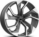 GMP REBEL MATT ANTHRACITE DIAM 8.5x19 5/108 ET47.5 CB63.4