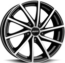 ALUTEC SINGA DIAM BLACK POL 7x17 5/108 ET50 CB63.4