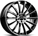 GMP STELLAR BLACK DIAM 9.5x19 5/112 ET40 CB66.6
