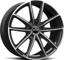 GMP TITAN BLACK DIAM 9.5x22 5/130 ET60 CB71.6