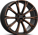 GMP TOTALE SATIN BLACK BRONZE DIAM 8.5x20 5/112 ET35 CB66.5