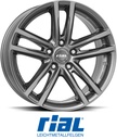 RIAL X10 METAL GREY 8x17 5/120 ET30 CB72.6