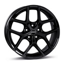 BORBET Y BLACK GLOSS 7.5x17 5/114.3 ET40 CB72.5