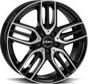 RIAL M14 DIAM BLACK POL 7.5x18 5/112 ET40 CB66.5
