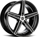 OXGIN EVOLUTION BLACK FULL POL 9x20 5/108 ET45 CB72.6