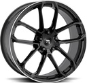 R-SERIES R14 BLACK POL 10x22 5/112 ET33 CB66.6