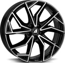 ALUTEC ADX.02 DIAM BLACK POL 8x19 5/108 ET48 CB63.4