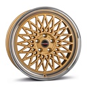 BORBET B GOLD RIM POL 8x18 5/120 ET35 CB72.5