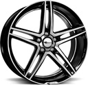 BROCK B33 BLACK FULL POL 8.5x18 5/108 ET45 CB72.6