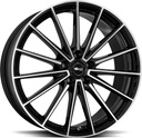 BROCK B43 BLACK FULL POL 8x19 5/112 ET40 CB57.1