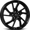 BROCK EB1 SHINY BLACK 5x19 5/112 ET43 CB66.6