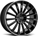 OXGIN FRITZ BLACK LIP POL 10.5x21 5/130 ET25 CB84.1