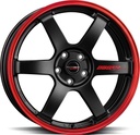 BORBET DB8GT2 BLACK MATT RIM RED 8.5x19 5/112 ET45 CB66.5