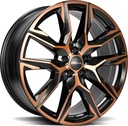 RONAL R71 JET BLACK COPPER MATT FRONT CU 8.5x20 5/112 ET42 CB66.5