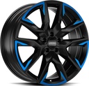 RONAL R71 JET BLACK MATT BLUE TINTED MAT 9x21 5/114.3 ET52 CB76