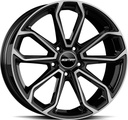 GMP FURIOSA BLACK DIAM 11x20 5/130 ET60 CB71.6