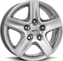 ALUTEC GRIP TRANSPORTE POLAR SILV 6.5x16 5/130 ET66 CB89.1