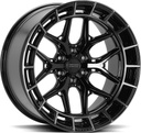 VOSSEN HFX1 TINTED GLOSS BLACK 10x22 8/180 ET-18 CB124.3